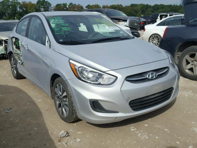 KMHCT4AEXHU293038 - 2017 HYUNDAI ACCENT SE SILVER photo 1