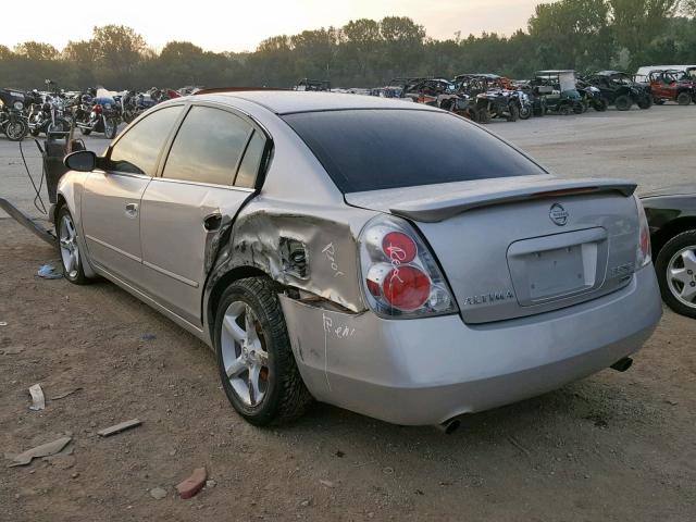 1N4BL11D55N478325 - 2005 NISSAN ALTIMA SE SILVER photo 3