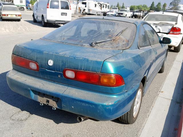 JH4DC4450SS031017 - 1995 ACURA INTEGRA LS GREEN photo 4