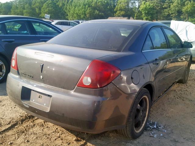 1G2ZF55B464286292 - 2006 PONTIAC G6 SE GRAY photo 4