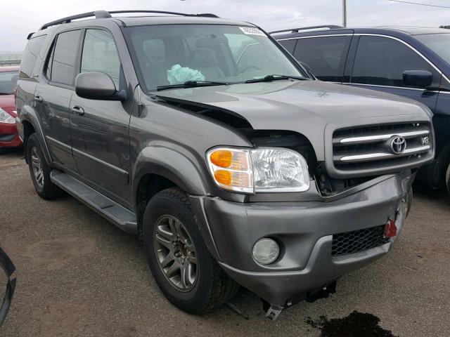 5TDZT38A74S218551 - 2004 TOYOTA SEQUOIA LI TAN photo 1