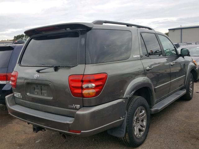 5TDZT38A74S218551 - 2004 TOYOTA SEQUOIA LI TAN photo 4