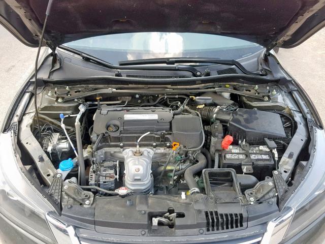 1HGCR2F83FA128460 - 2015 HONDA ACCORD EXL GRAY photo 7