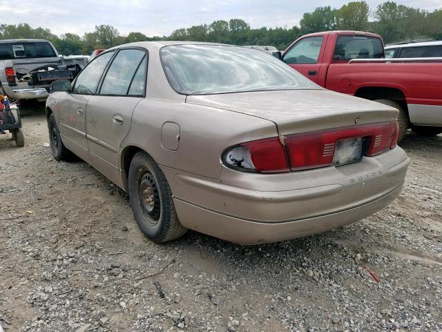 2G4WB52K911144163 - 2001 BUICK REGAL LS BROWN photo 3