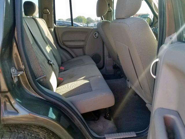 1J8GL58K86W240534 - 2006 JEEP LIBERTY LI GRAY photo 6