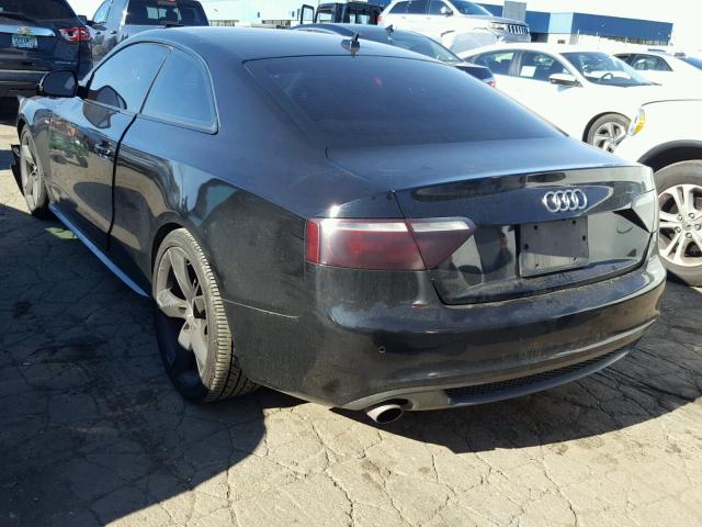 WAUDK78T59A024186 - 2009 AUDI A5 QUATTRO BLACK photo 3