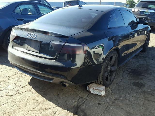 WAUDK78T59A024186 - 2009 AUDI A5 QUATTRO BLACK photo 4