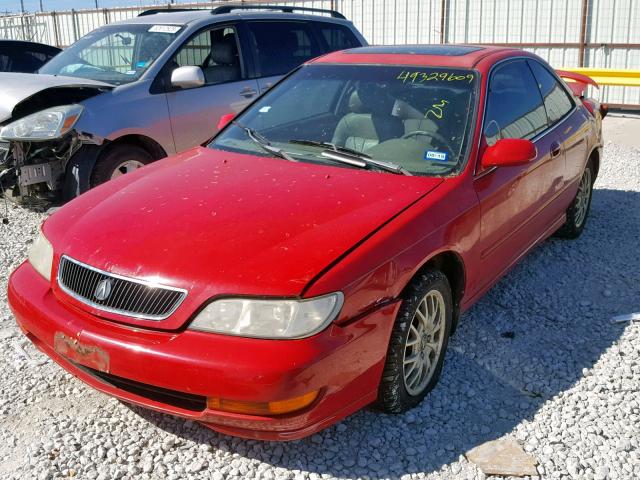 19UYA2253XL002243 - 1999 ACURA 3.0CL RED photo 2