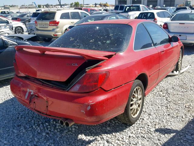 19UYA2253XL002243 - 1999 ACURA 3.0CL RED photo 4