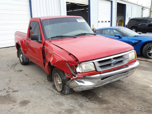 1FTCR10U1VPB26183 - 1997 FORD RANGER RED photo 1