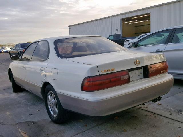 JT8GK13T8R0029682 - 1994 LEXUS ES 300 WHITE photo 3