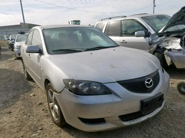 JM1BK12FX41103176 - 2004 MAZDA 3 I SILVER photo 1