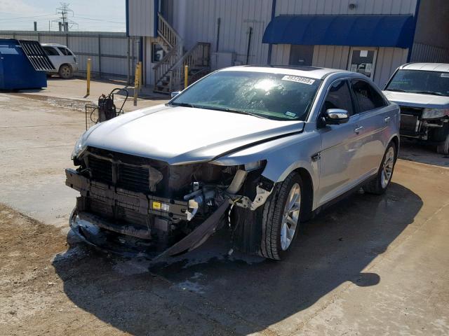 1FAHP2F80DG142553 - 2013 FORD TAURUS LIM SILVER photo 2