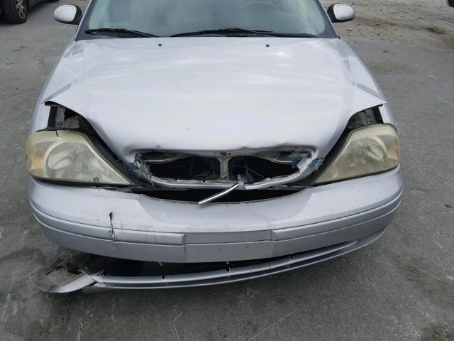 1MEFM55S32G625927 - 2002 MERCURY SABLE LS P SILVER photo 9