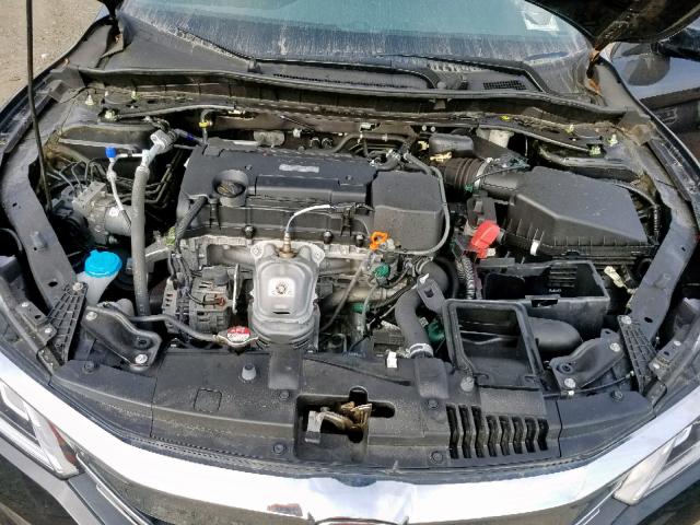 1HGCR2F90HA240757 - 2017 HONDA ACCORD EXL BLACK photo 7