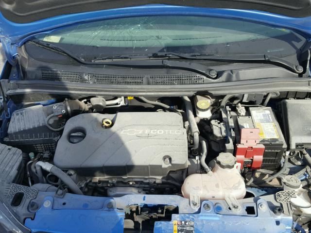 KL8CA6SA2GC550823 - 2016 CHEVROLET SPARK LS BLUE photo 7