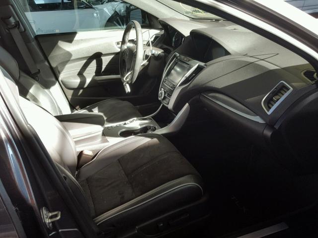 19UUB3F66JA001546 - 2018 ACURA TLX TECH+A Серый фото 5