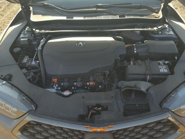 19UUB3F66JA001546 - 2018 ACURA TLX TECH+A Серый фото 7