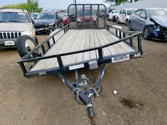 3CVU81823F2524763 - 2015 UTILITY TRAILER BLACK photo 2