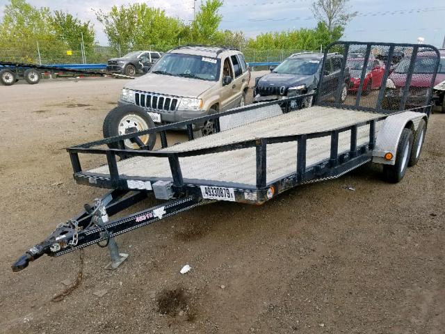 3CVU81823F2524763 - 2015 UTILITY TRAILER BLACK photo 3