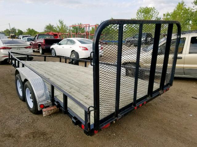 3CVU81823F2524763 - 2015 UTILITY TRAILER BLACK photo 4