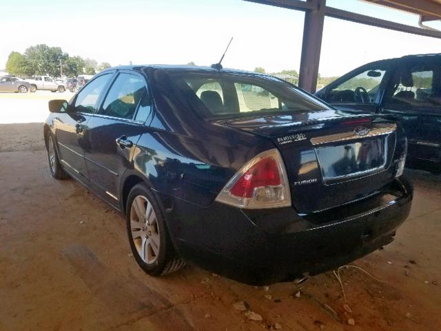 3FAHP08179R143140 - 2009 FORD FUSION SEL BLACK photo 3