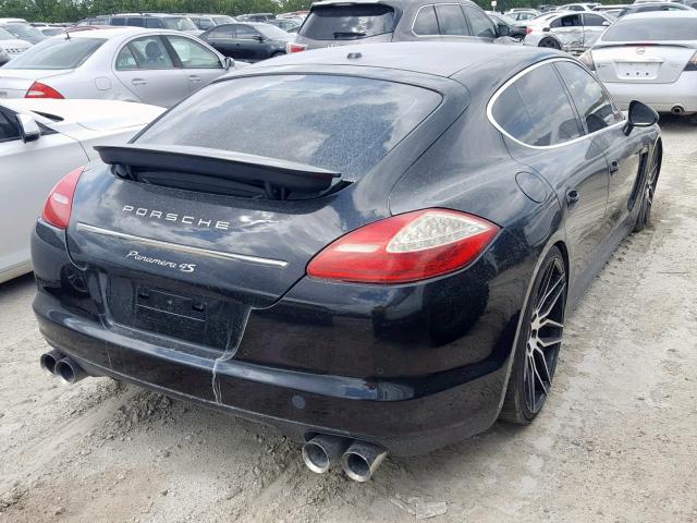 WP0AB2A73BL061110 - 2011 PORSCHE PANAMERA S BLACK photo 4