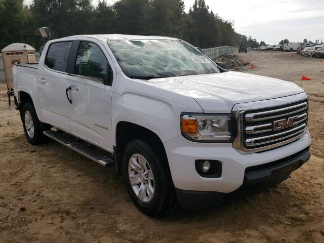 1GTG5CENXH1188070 - 2017 GMC CANYON SLE WHITE photo 1