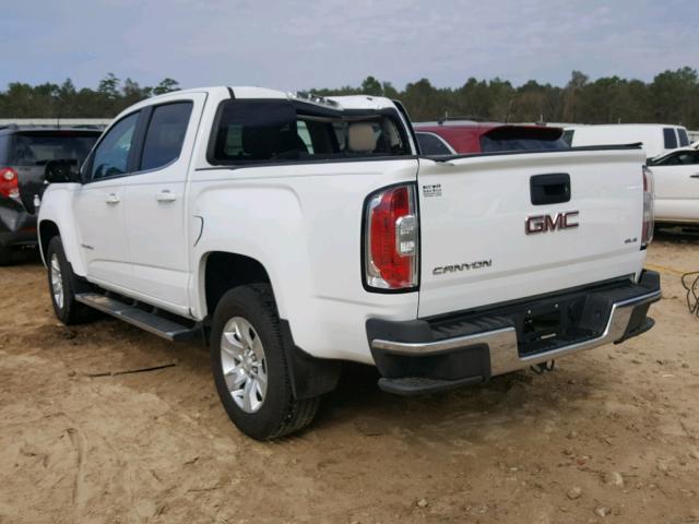 1GTG5CENXH1188070 - 2017 GMC CANYON SLE WHITE photo 3