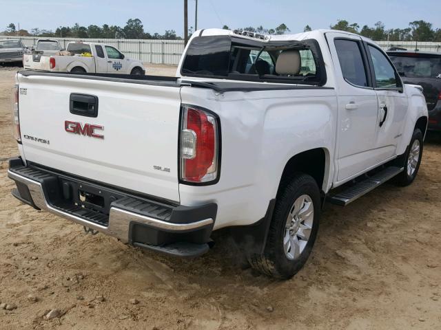 1GTG5CENXH1188070 - 2017 GMC CANYON SLE WHITE photo 4