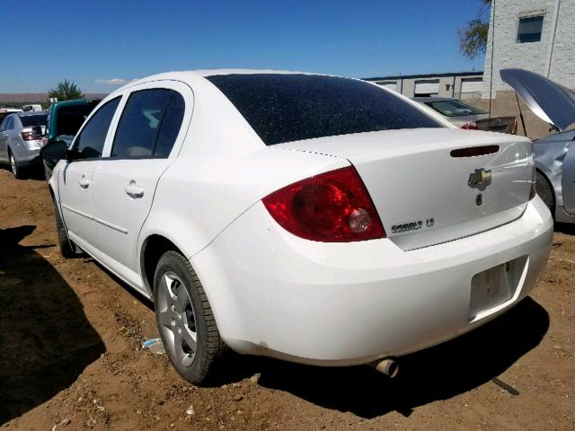 1G1AL55FX77147393 - 2007 CHEVROLET COBALT LT WHITE photo 3