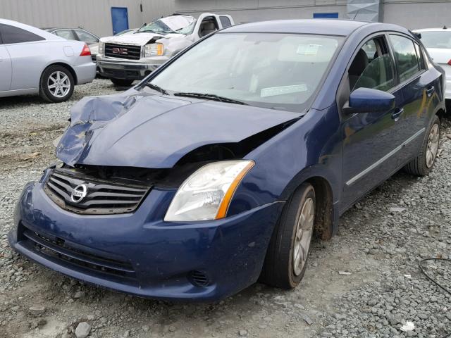 3N1AB6APXBL608050 - 2011 NISSAN SENTRA 2.0 BLUE photo 2