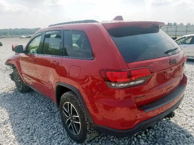 1C4RJFLG1KC636699 - 2019 JEEP GRAND CHER RED photo 3