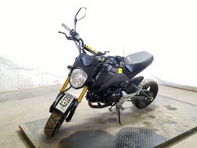 MLHJC6113F5111107 - 2015 HONDA GROM 125 BLACK photo 2