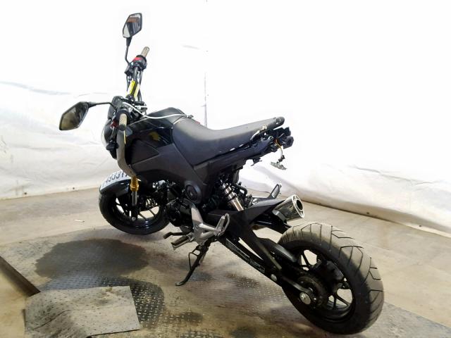 MLHJC6113F5111107 - 2015 HONDA GROM 125 BLACK photo 3