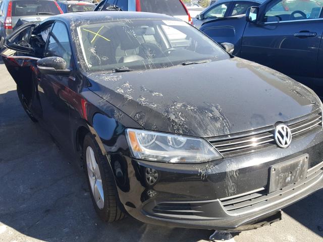 3VWLL7AJ4DM445068 - 2013 VOLKSWAGEN JETTA TDI BLACK photo 1