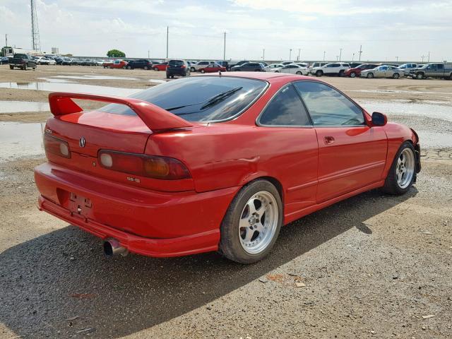 JH4DC2380RS003552 - 1994 ACURA INTEGRA GS RED photo 4