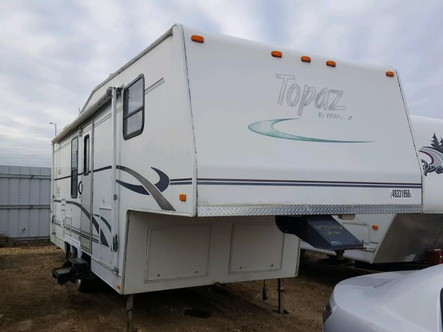 2T9275DR81W016145 - 2001 TRIP TRAILER WHITE photo 1