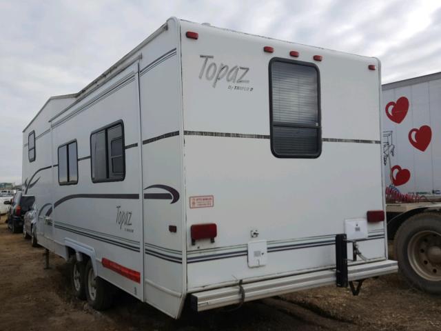 2T9275DR81W016145 - 2001 TRIP TRAILER WHITE photo 3