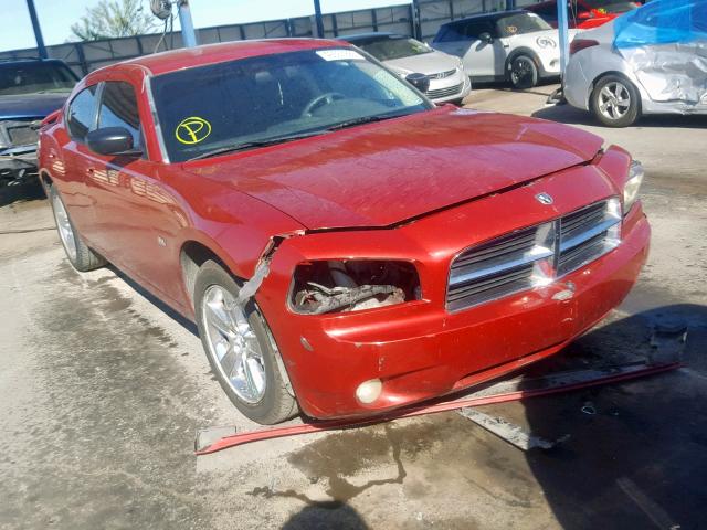 2B3KA33V59H560864 - 2009 DODGE CHARGER SX RED photo 1