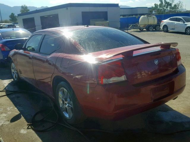 2B3KA33V59H560864 - 2009 DODGE CHARGER SX RED photo 3