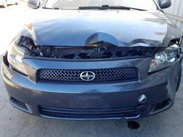 JTKDE167890286036 - 2009 TOYOTA SCION TC ნაცრისფერი ფოტო 9