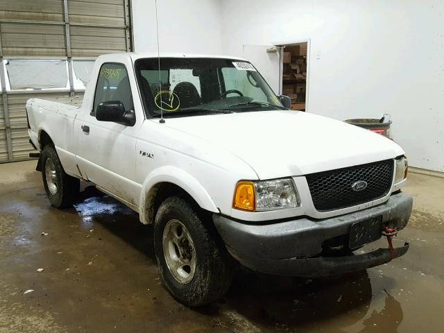 1FTYR11U83PB70943 - 2003 FORD RANGER WHITE photo 1