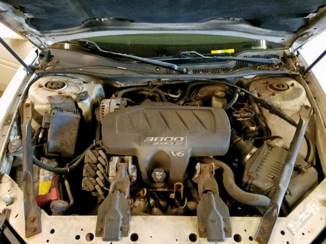 2G2WS522641222220 - 2004 PONTIAC GRAND PRIX WHITE photo 7
