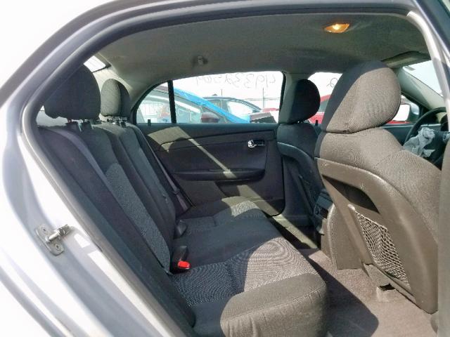 1G1ZC5E01CF244982 - 2012 CHEVROLET MALIBU 1LT SILVER photo 6