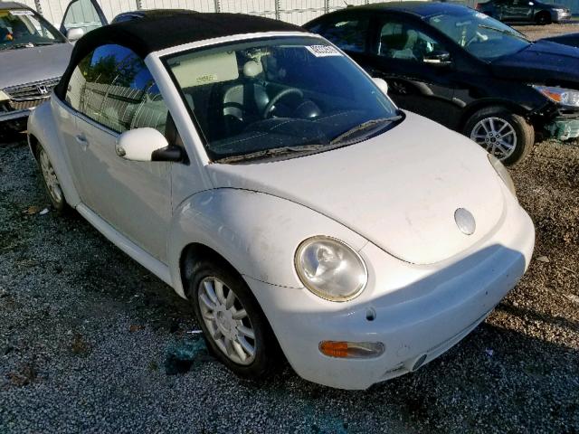 3VWCM21YX4M305684 - 2004 VOLKSWAGEN NEW BEETLE თეთრი ფოტო 1