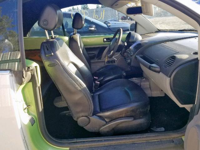 3VWCM21YX4M305684 - 2004 VOLKSWAGEN NEW BEETLE თეთრი ფოტო 5