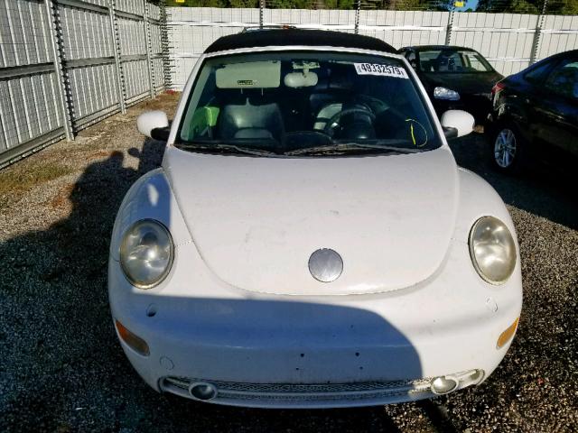 3VWCM21YX4M305684 - 2004 VOLKSWAGEN NEW BEETLE თეთრი ფოტო 9