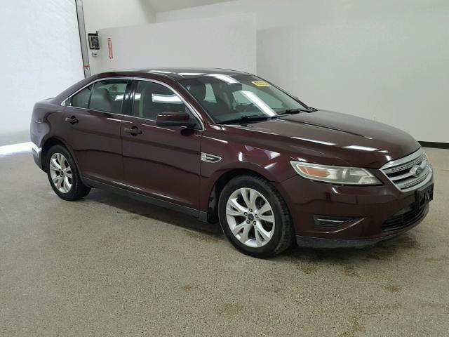 1FAHP2EW2BG139537 - 2011 FORD TAURUS SEL MAROON photo 1