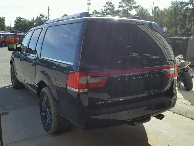 5LMJJ3JT3HEL04149 - 2017 LINCOLN NAVIGATOR შავი ფოტო 3